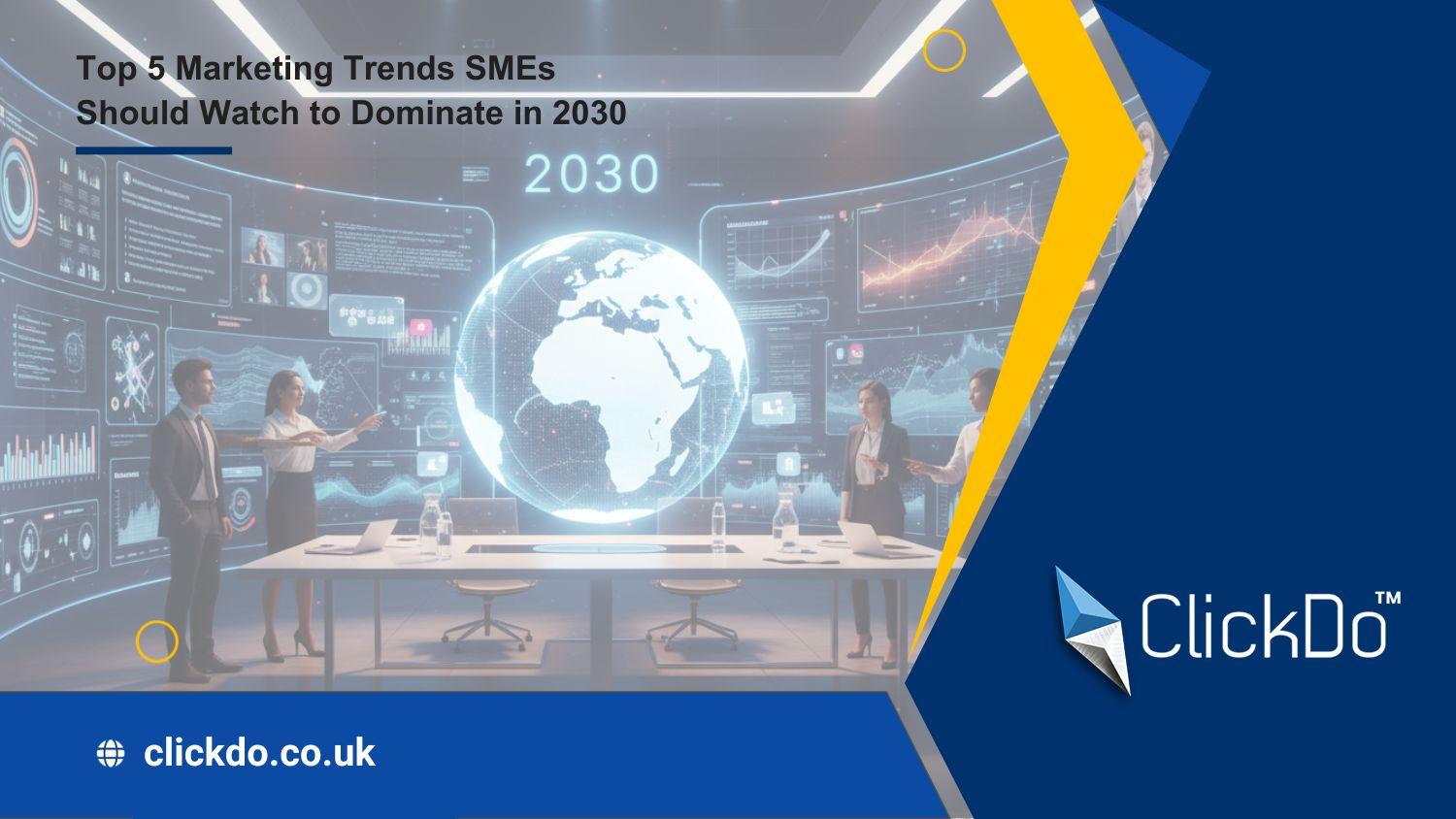 The future of marketing in 2030 powered by AI, storytelling, and authentic branding.