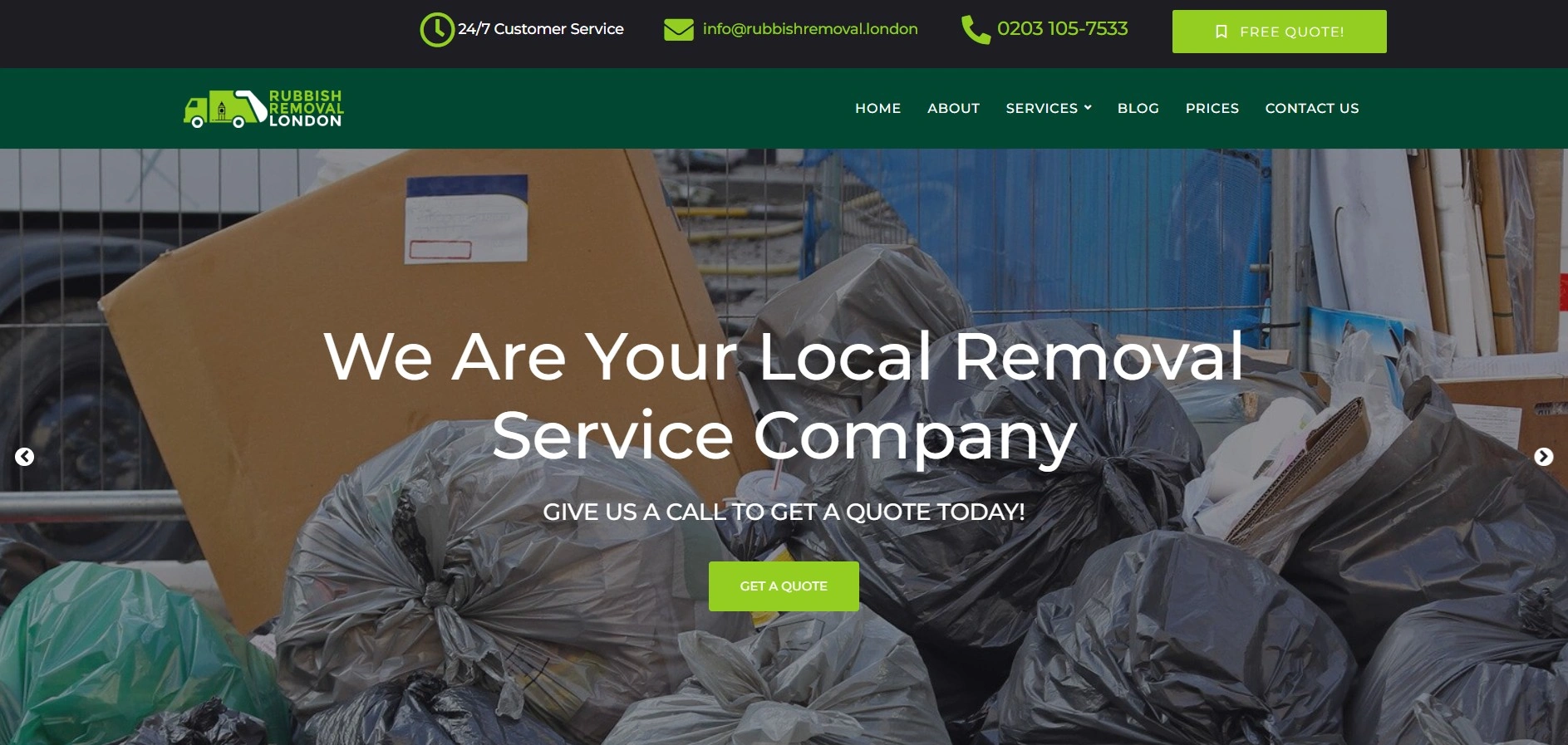 Rubbish Removal.London